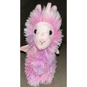 Llamacorn Plush Aurora World Llama Unicorn Pegasus Pink Purple Stuffed Animal 8"